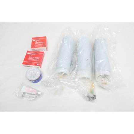 3M QT-II COLD SHRINK TERMINATION KIT 600-1500KCMIL 5KV-AC WIRE SPLICE KIT & HEAT SHRINK TUBING 5625K